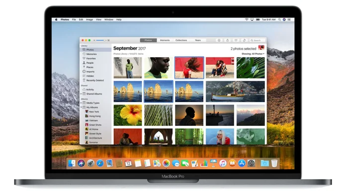 nouvelle app photos macos high sierra infoidevice