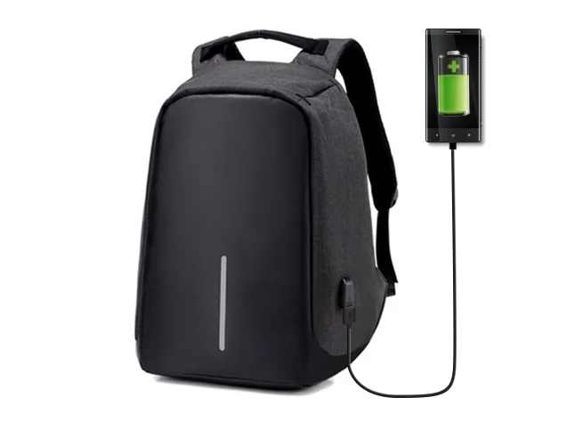 prise usb sac antivol