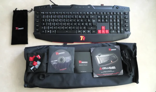 sac transport clavier ttesports challenger ultimate gamer infoidevice