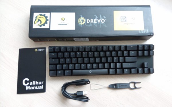 Test clavier bluetooth Drevo Calibur 72 RGB backlit