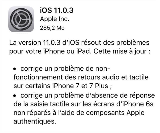 telecharger ios 11.0.3