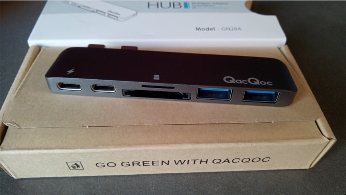 adaptateur hub qacqoc gn28a macbook pro