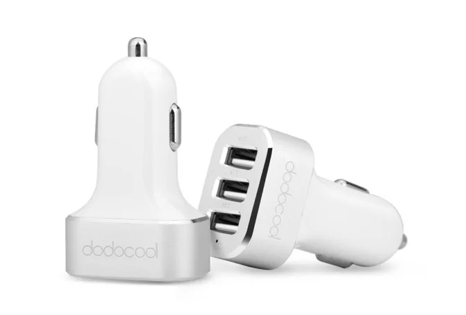 chargeur voiture dodocool 3 port usb