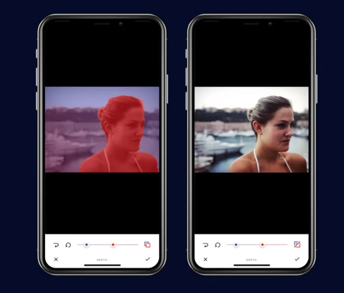 infltr ajoute les filtres sur les photos avec iphone x