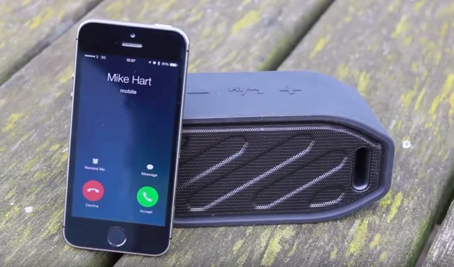 enceinte bluetooth olixar toughbeats avec microphone