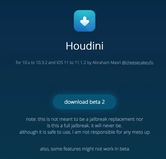semi jailbreak houdini beta 2