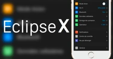 tweak eclispeX mode sombre ios 11 iphone x