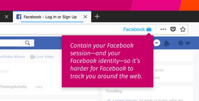 extension firefox container facebook