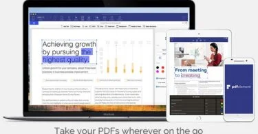 pdfelement disponible sur ios et android