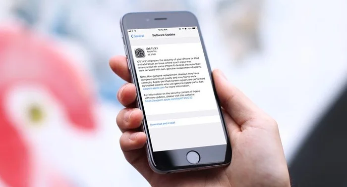 installer ios 11.3.1 sur iphone 8 sans ecran tactile
