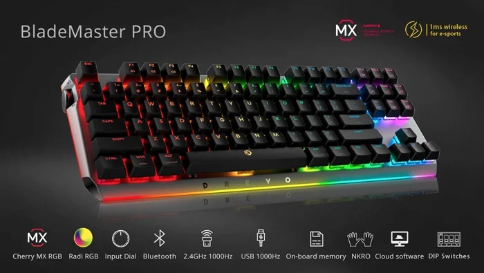 nouveau clavier gamer drevo blademaster