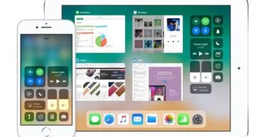 centre de controle ios iphone ipad