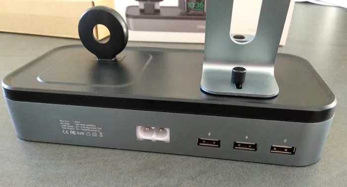 prises usb station recharge oittm apple watch iphone