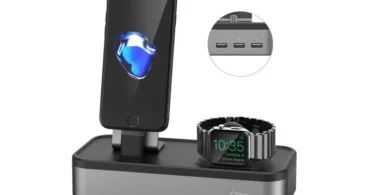 test station recharge 5 en 1 oittm apple watch iphone