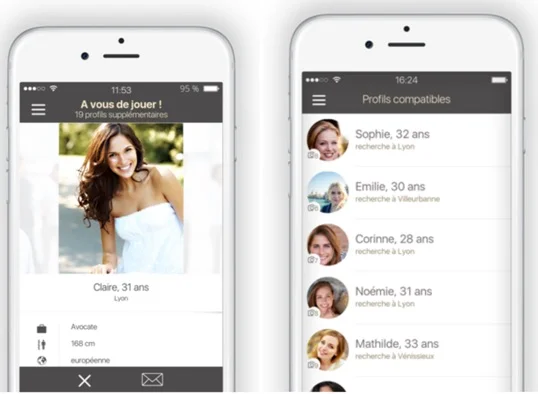 application elite rencontre