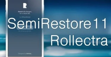rollectra semirestore11 restaure votre iphone