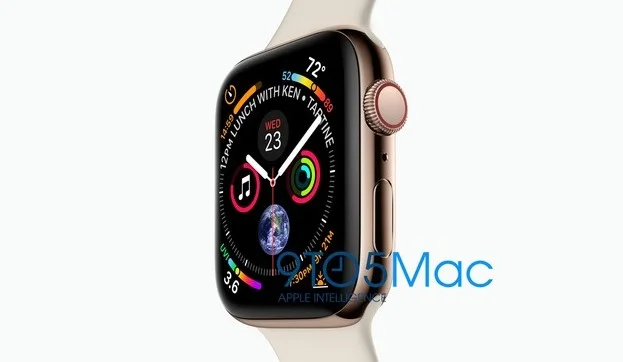 image promotionnelle apple watch serie 4 2018