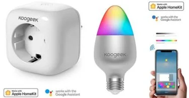 promo lampe led et prise intelligente koogeek