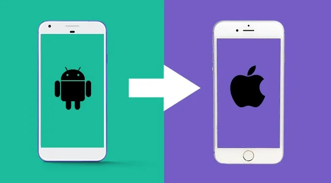 switch android vers iphone