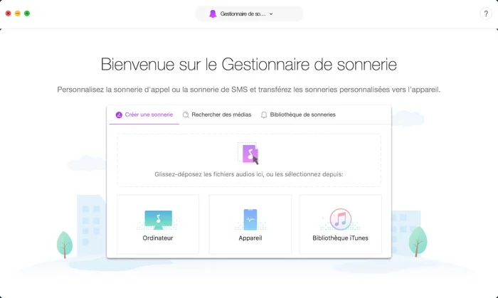 gerer et creer des sonneries avec anytrans