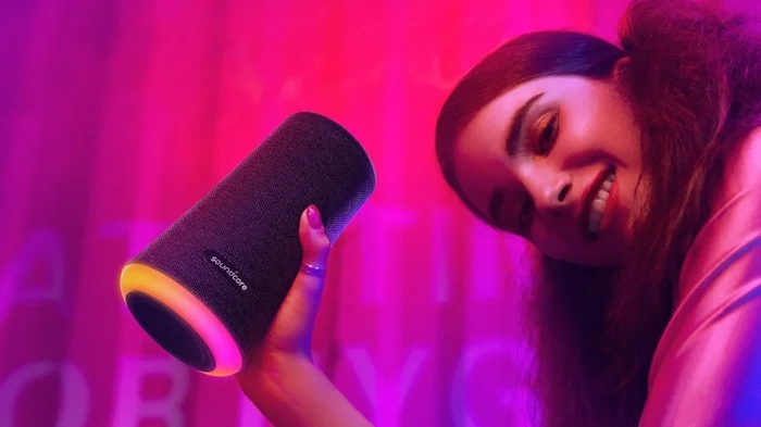 haut parleur bluetooth anker soundcore flare plus