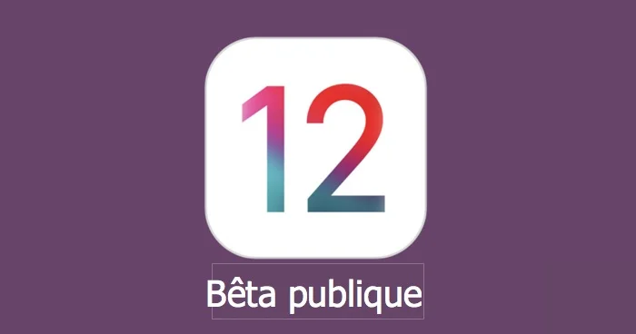 mise a jour ios 12.1 beta publique