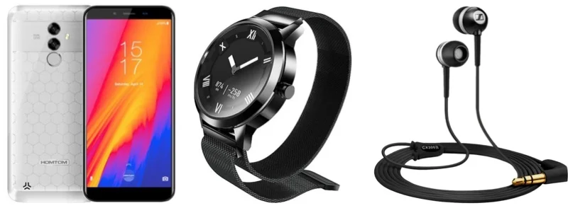 code promo lenovo watch x plus homtom s99 sennheiser cx300-2