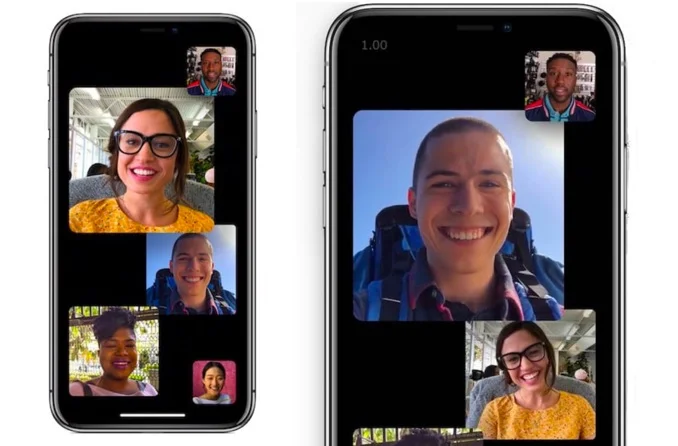 appels de groupe facetime ios 12.1