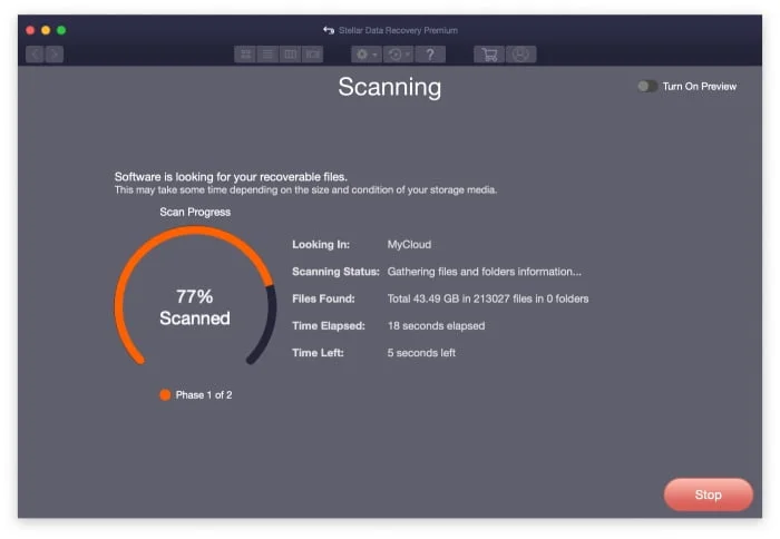 Stellar Data Recovery Mac