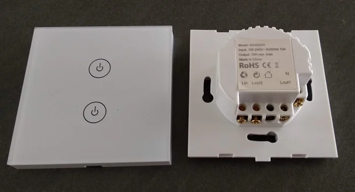 Lot De 4 Interrupteurs WiFi Meross – Compatible HomeKit, Alexa, Google – Nécessite Fil Neutre