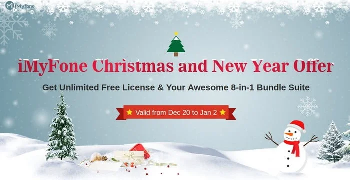 imyfone offre cadeau de noel