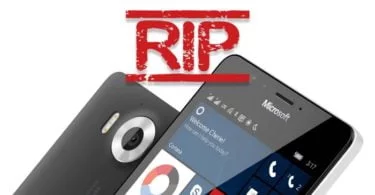 fin de windows phone 10 mobile