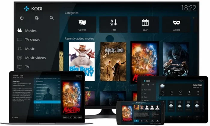kodi 18 media center