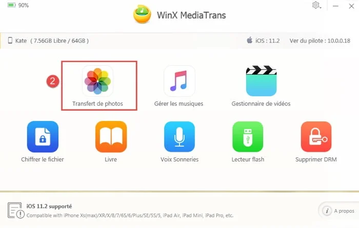 transferer photo iphone vers pc avec mediatrans
