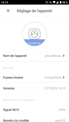 application meross mss310