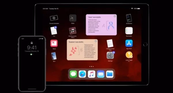 concept ios 13 apple