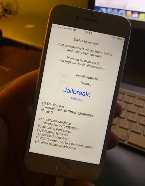 jailbreak ios 12 rootlessjb 3.0