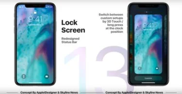lockscreen customisation ios 13