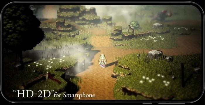 Octopath Traveler hd-2d smartphone ios android