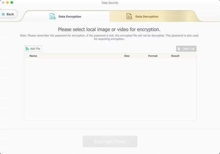 dossier crypte iphone avec macx mediatrans