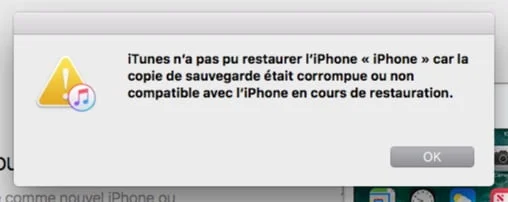 eviter erreur sauvegarde itunes avec macx mediatrans