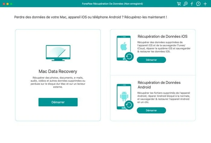 fonepaw recuperation de donnees iphone