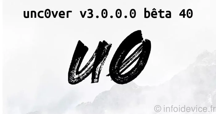 jailbreak unc0ver v3 b40