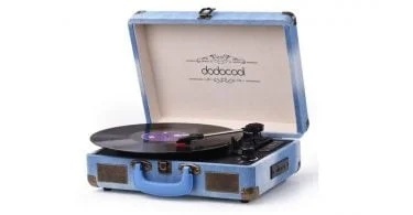 platine vinyle bluetooth dodocool da187