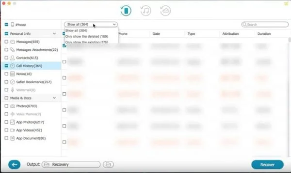 recuperer donnees iphone supprimees avec tuneskit data recovery