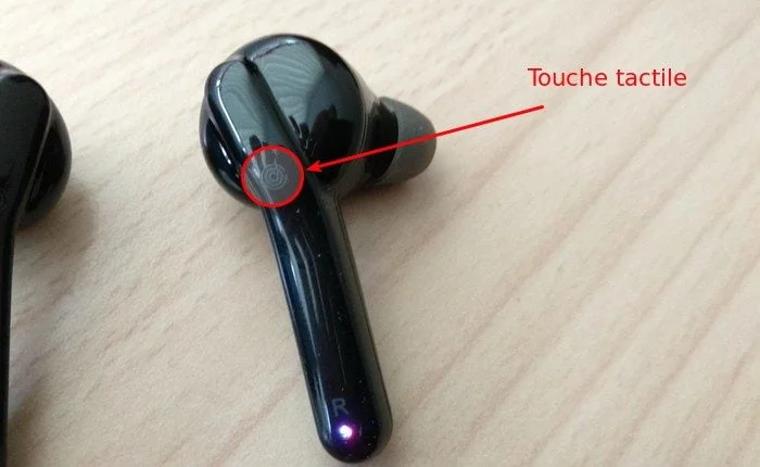 ecouteurs tactile bluetooth sans fil mifa x3
