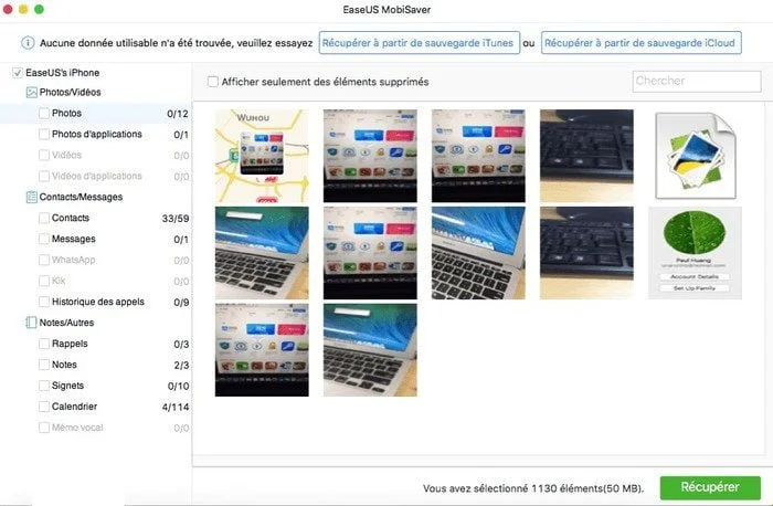 recuperer donnees supprimees avec esaeus mobisaver