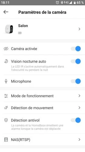 systeme securite sans fil eufycam e-screenshot2