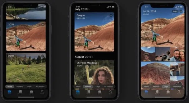 application photos ios 13