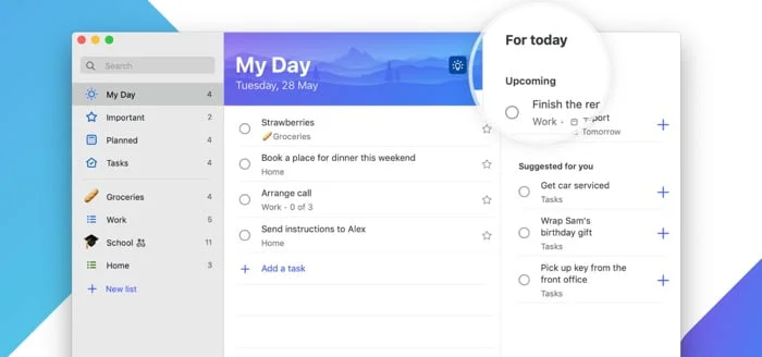 microsoft to-do alternative wunderlist mac